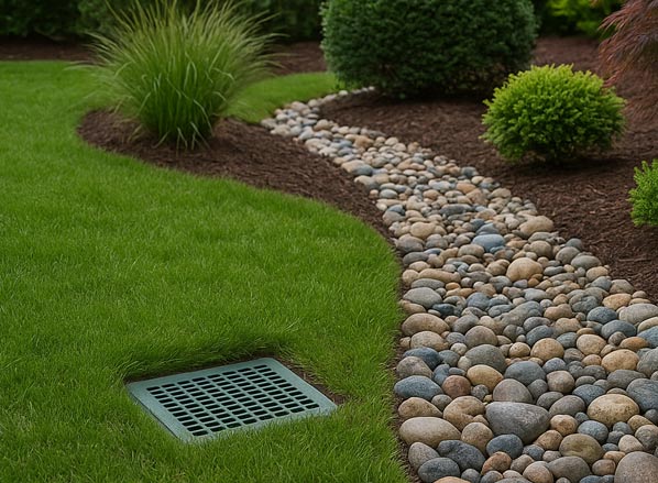 Drainage and Grading Services by Jack's Lawn Care