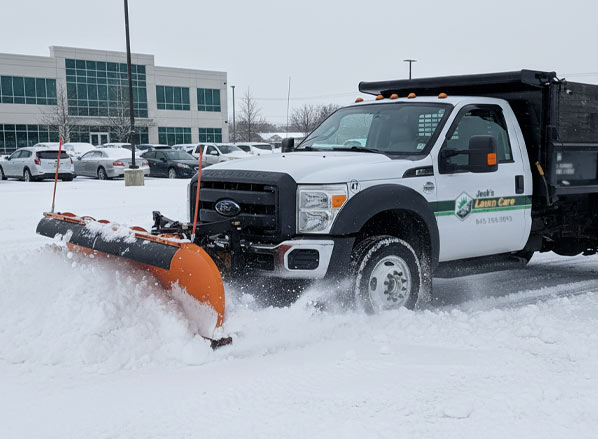 Snow Plowing Services by Jack's Lawn Care